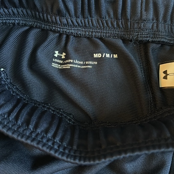 Men’s Size Medium Under Armour Dark Blue Sweatpants - Picture 3 of 3